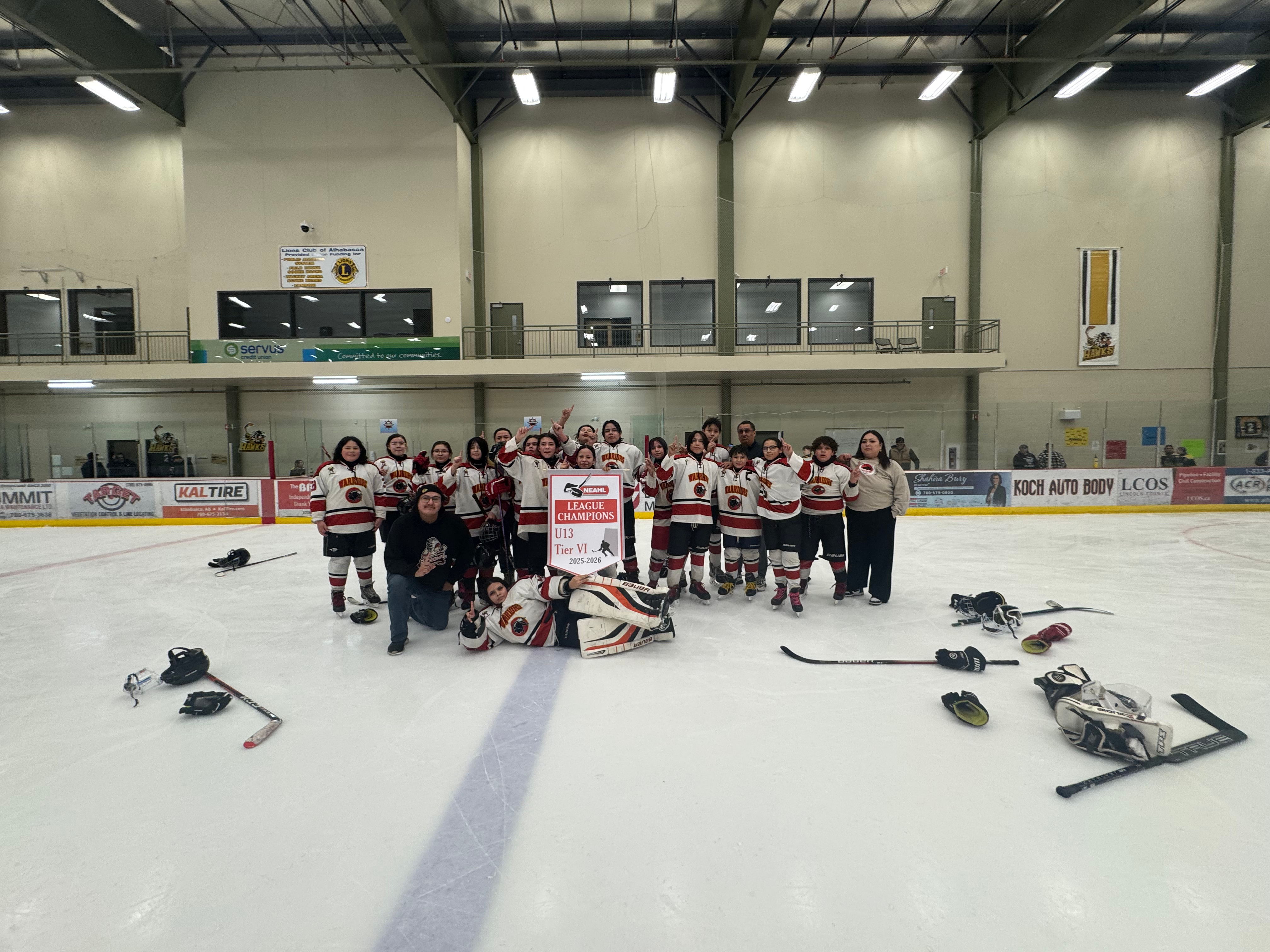 U13 6 Saddle Lake Warriors