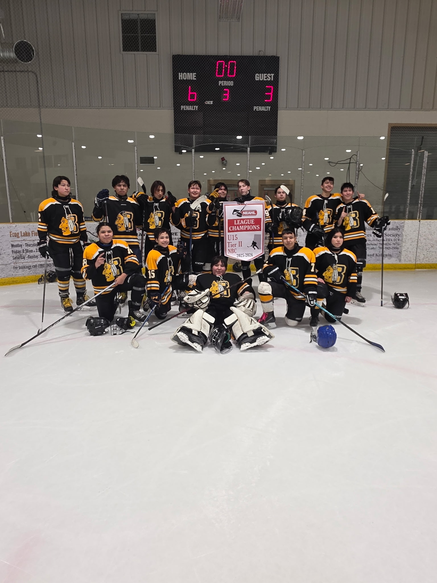 U15 2 NBC Onion Lake Border Chiefs